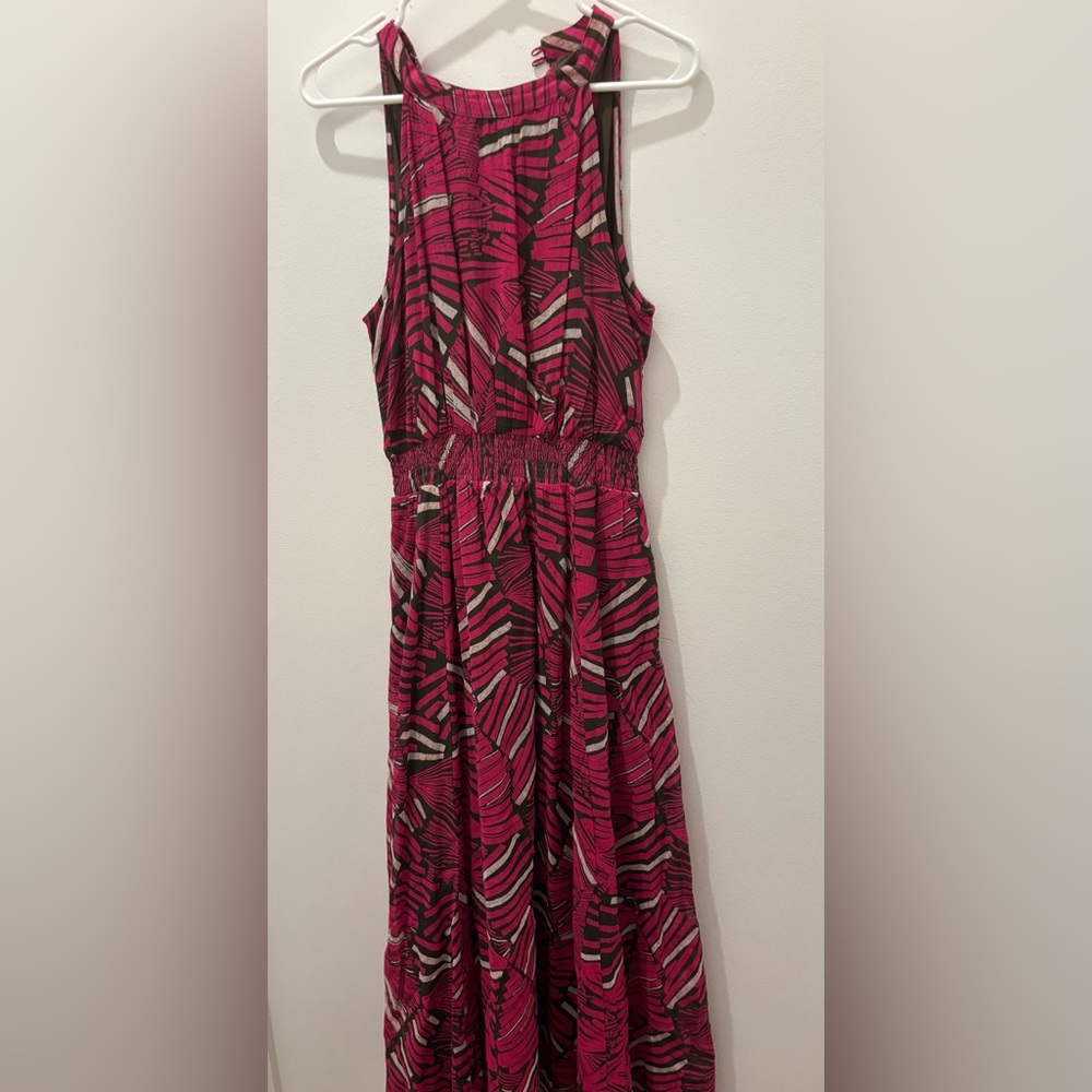 Maeve Kelli Halter Maxi Dress